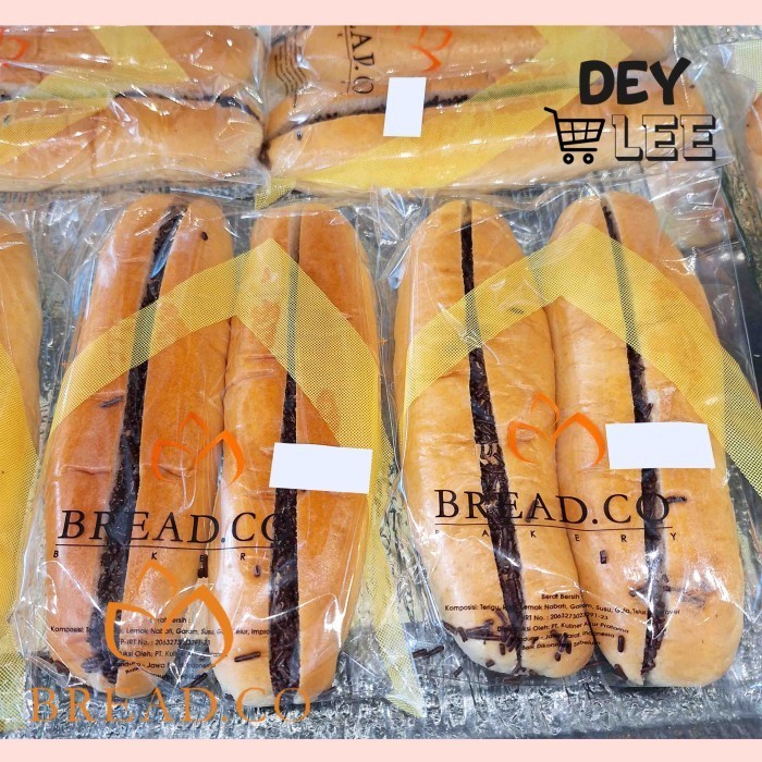 

BREADCO Roti Long John Mocca Meses Coklat isi 2 pcs Bandung