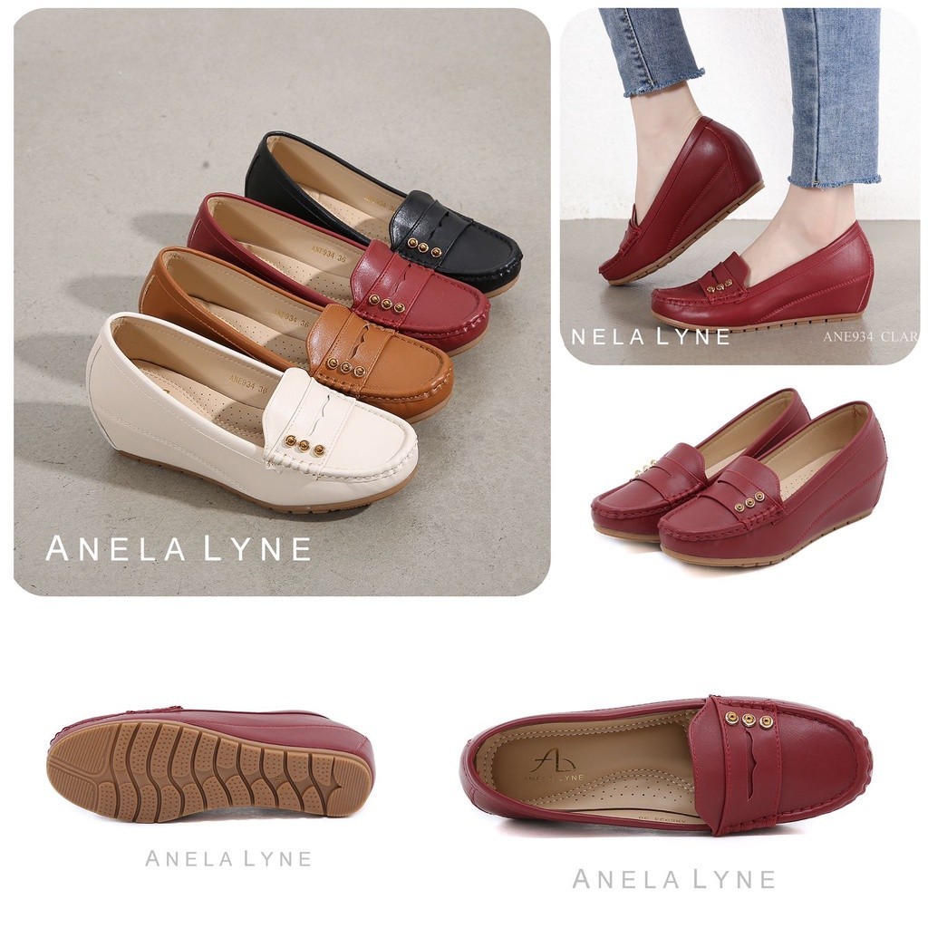 ANE934 ANELA LYNE EVANTHE SEPATU CEWEK KEKINIAN BRAND  DDG
