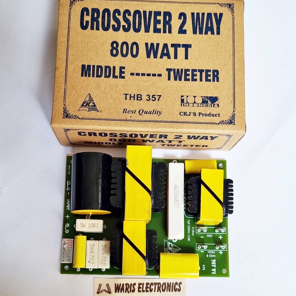 Crossover Middle 2 Way 800 Watt CKJ THB357