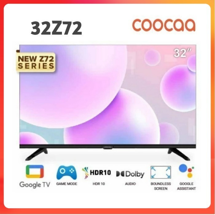 COOCAA 32Z72 32 INCH GOOGLE TV ANDROID 11 BEZEL LESS