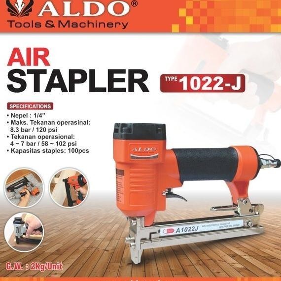 

MESIN KLIP Air stapler nailer pneumatic stapler 1022 J ALDO 1022J