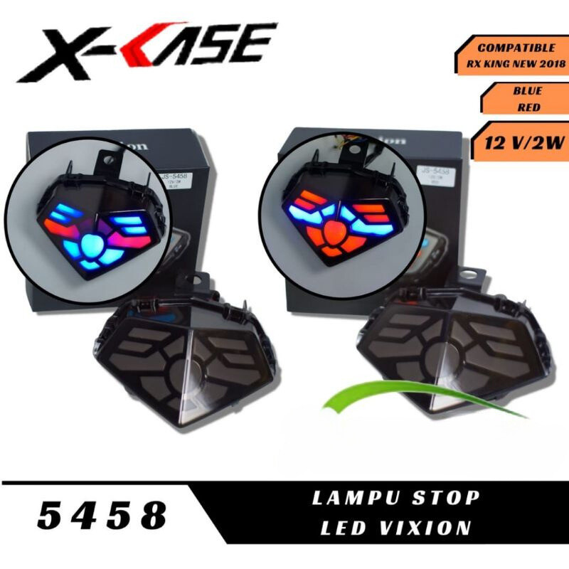 Lampu Stop Vixion 3in1 Led Running Lampu Rem Belakang Vixion 3in1 Stoplamp Vixion New 3 in1 Plus Lam