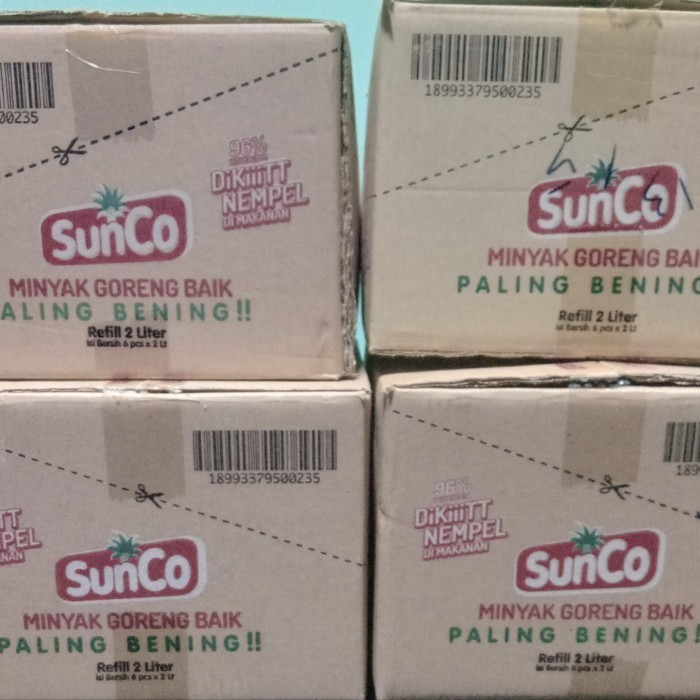 

Minyak goreng Sunco 2 liter harga untuk 1pcs