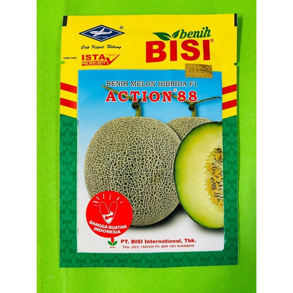 Benih Melon Hibrida F1 ACTION 88 Isi +_550biji