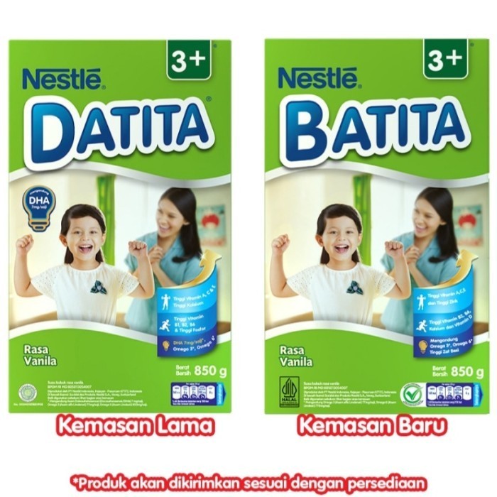 

Nestle DATITA 3+ Susu Formula Vanila Box 900g - madu 850 gr