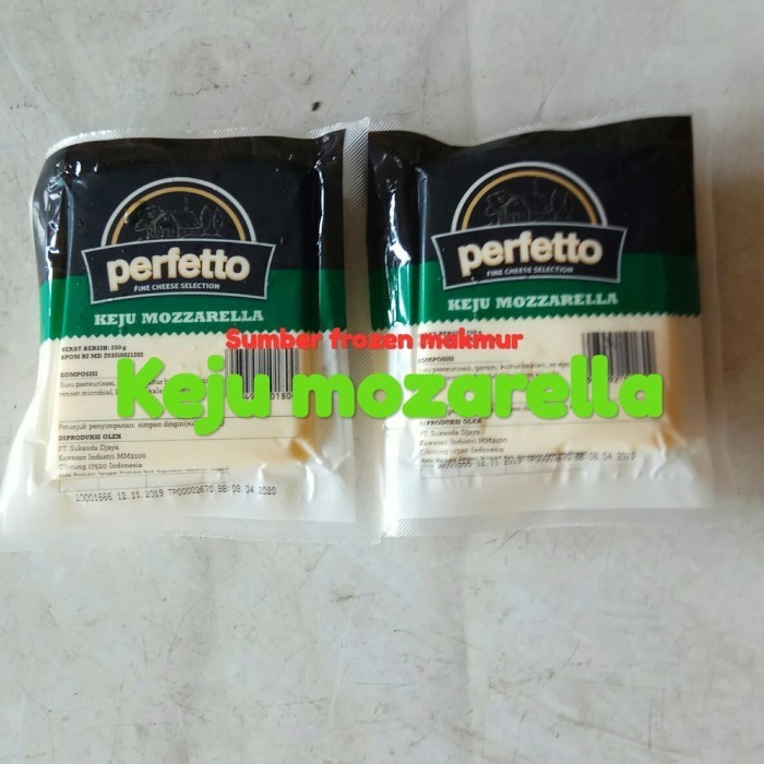 

Promo-Best mozarella perfetto 250gr sumber frozen makmur