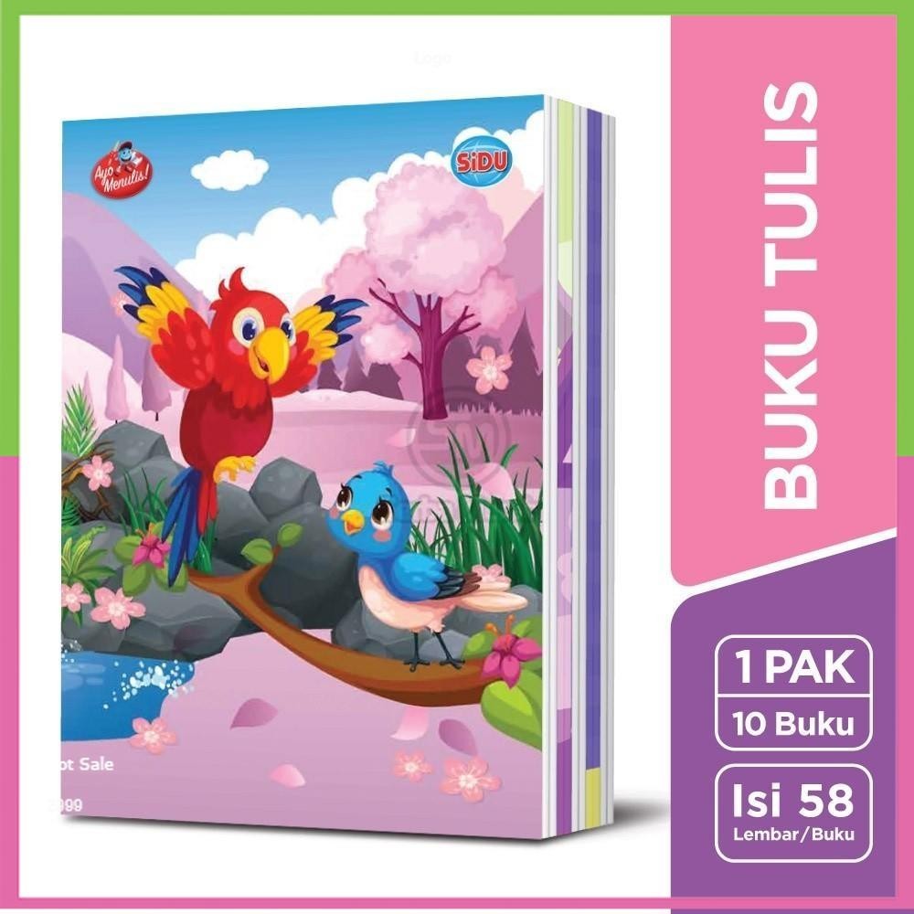 

[Stationery Spectrum] SiDU Buku Tulis 58 Lembar SDU EB 58