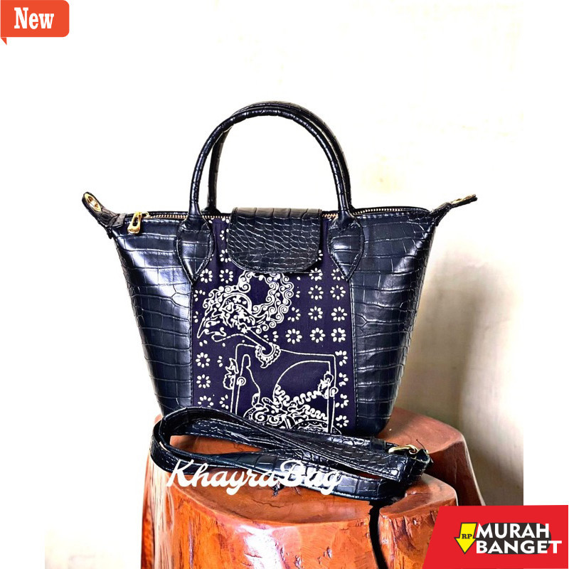 Tas Bulan Sabit Wanita Tas LC wayang croco