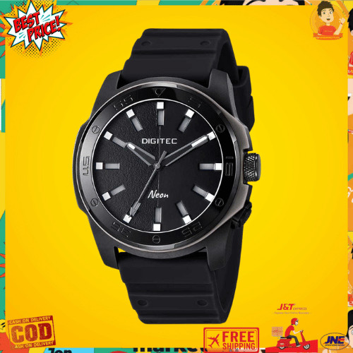 JAM TANGAN PRIA ANALOG DIGITEC NEON ORIGINAL WATERESISTAN/JAM TANGAN PRIA RUBBER STRAP DIGITEC