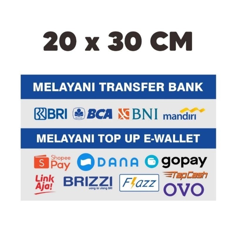 

[COD] Stiker topup saldo semua bisa