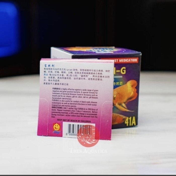 ✨TERMURAH✨ -FURAN G obat ikan Arwana (  )