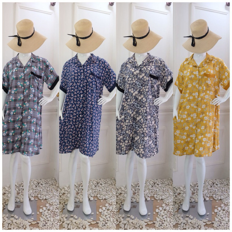 Dress Premium Rayon Pendek Selutut