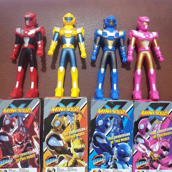 Best Seller- mainan mini force robot miniforce minisquad sammy max volt lucy ranger