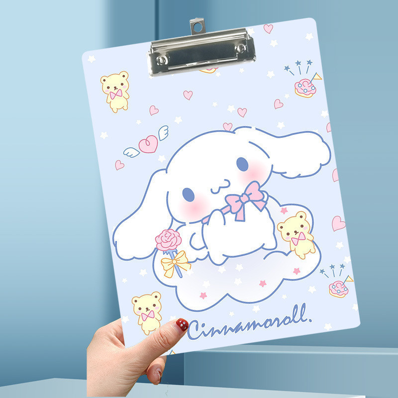 

WYNOLSHOP PAPAN JALAN A4 CINNAMOROL / PAPAN TULIS UJIAN AKRILIK SANRIO / CLIPBOARD SANRIO