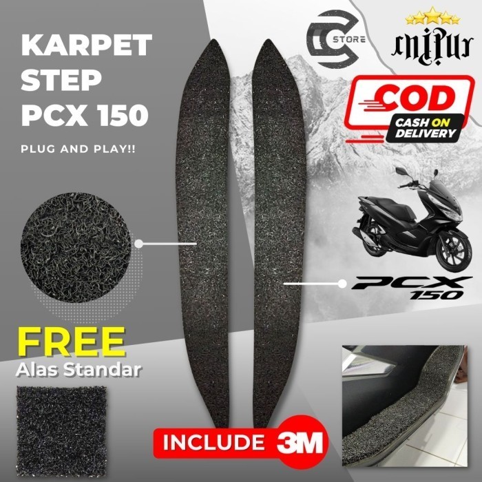 ORIGINAL Karpet Step Floor PCX 150 Lokal / Karpet Mie PCX 150 Lokal