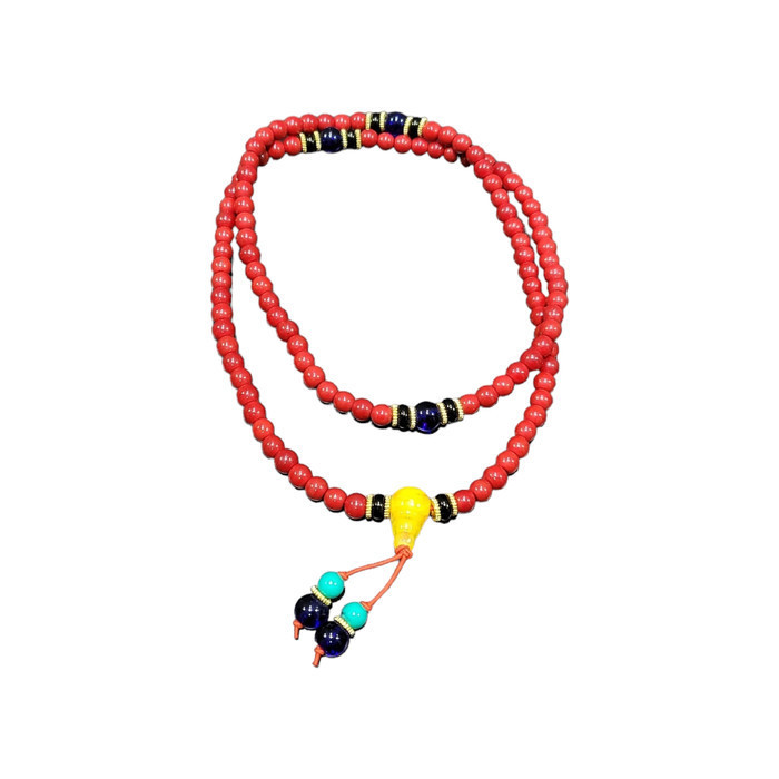 Mala Tasbih Buddha Batu Merah Blessing Sakya Monastery Tibet 6 mm