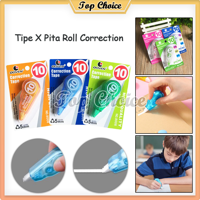 

Tipe X Pita Roll Correction / Pita Koreksi / Pita Penghapus Kantor Siswa
