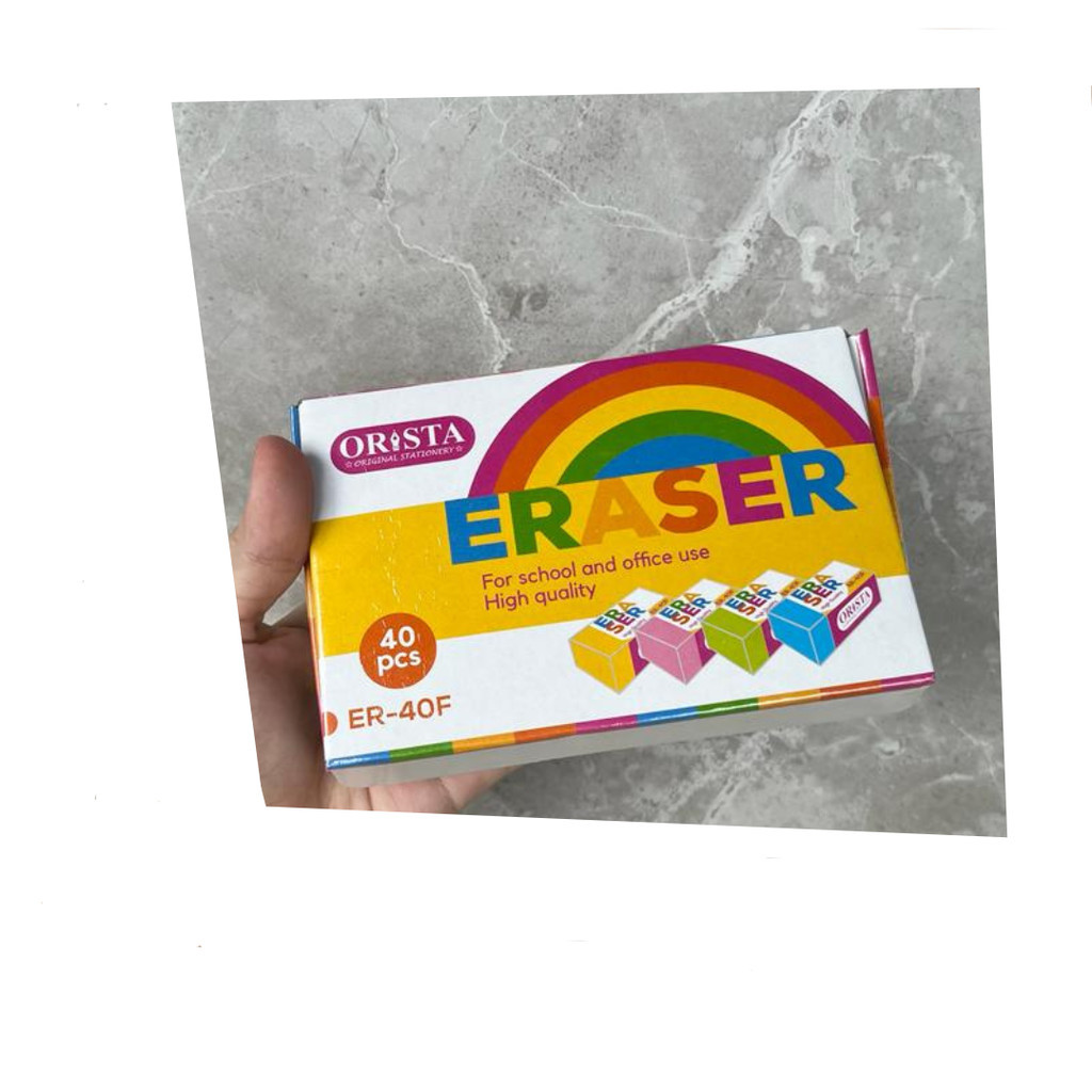 

Penghapus Orista / Eraser Isi 40pcs