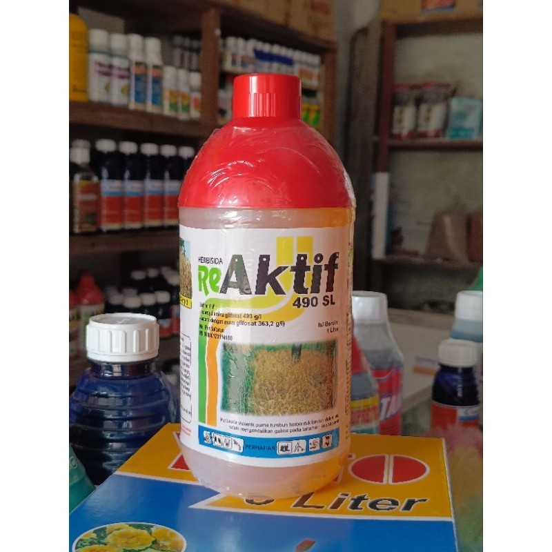 Terlaris Herbisida ReAktif 490 SL 1 Liter