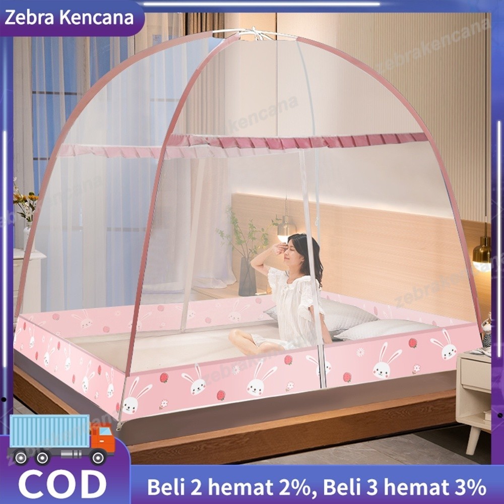 180x200CM/200x200CM Kelambu Tidur Kelambu Lipat Anti Nyamuk Kelambu Pelajar Kelambu Lipat Kelambu Ny