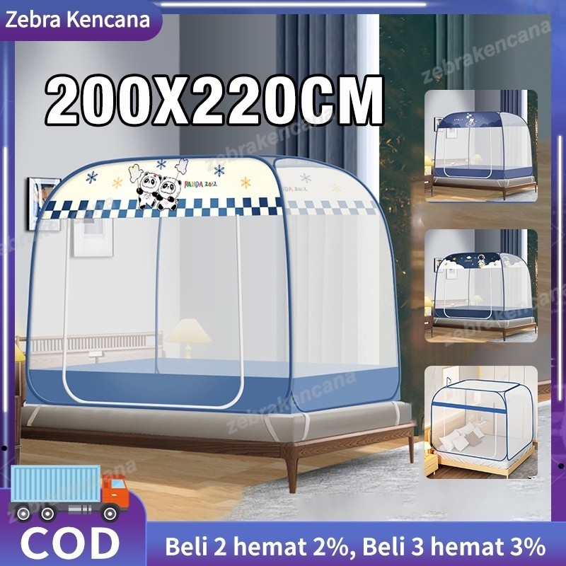 Kelambu Tidur Kelambu Lipat Anti Nyamuk Kelambu Pelajar Kelambu Lipat Kelambu Kotak Jumbo Uuran