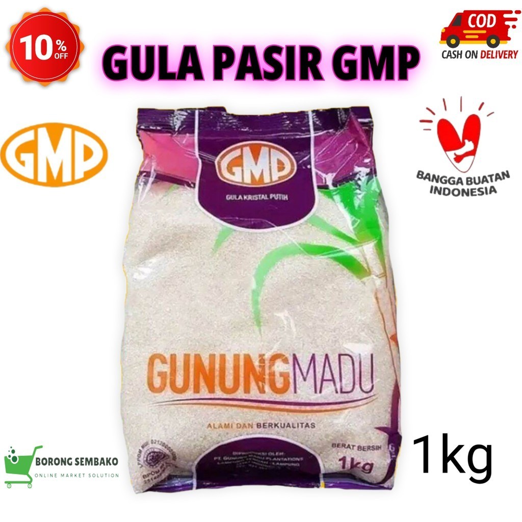 

Gula Pasir GMP 1 Kg Promo Murah / Gula Pasir 1 Kg Promo Murah / Gula GMP 1 Kg / Gula GMP Gunung Madu 1Kg Promo Murah