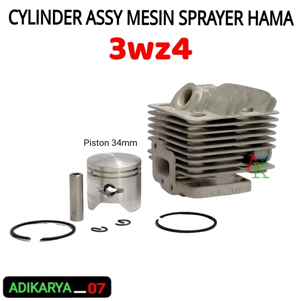 Cylinder Block Mesin Semprotan Hama 3wz4 Blok Mesin Semprotan Hama 3wz4