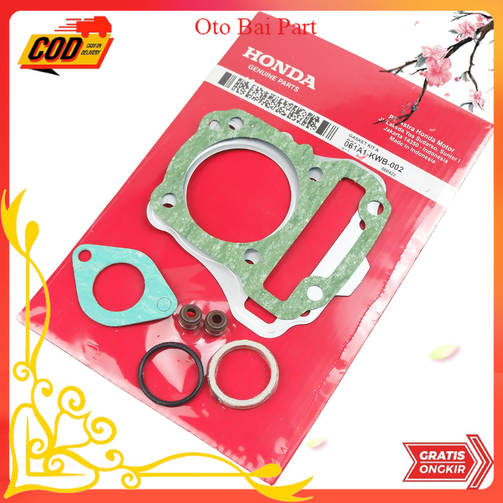 Top Set Paking Blok Mesin Honda Blade & Revo 110 KWB Part motor