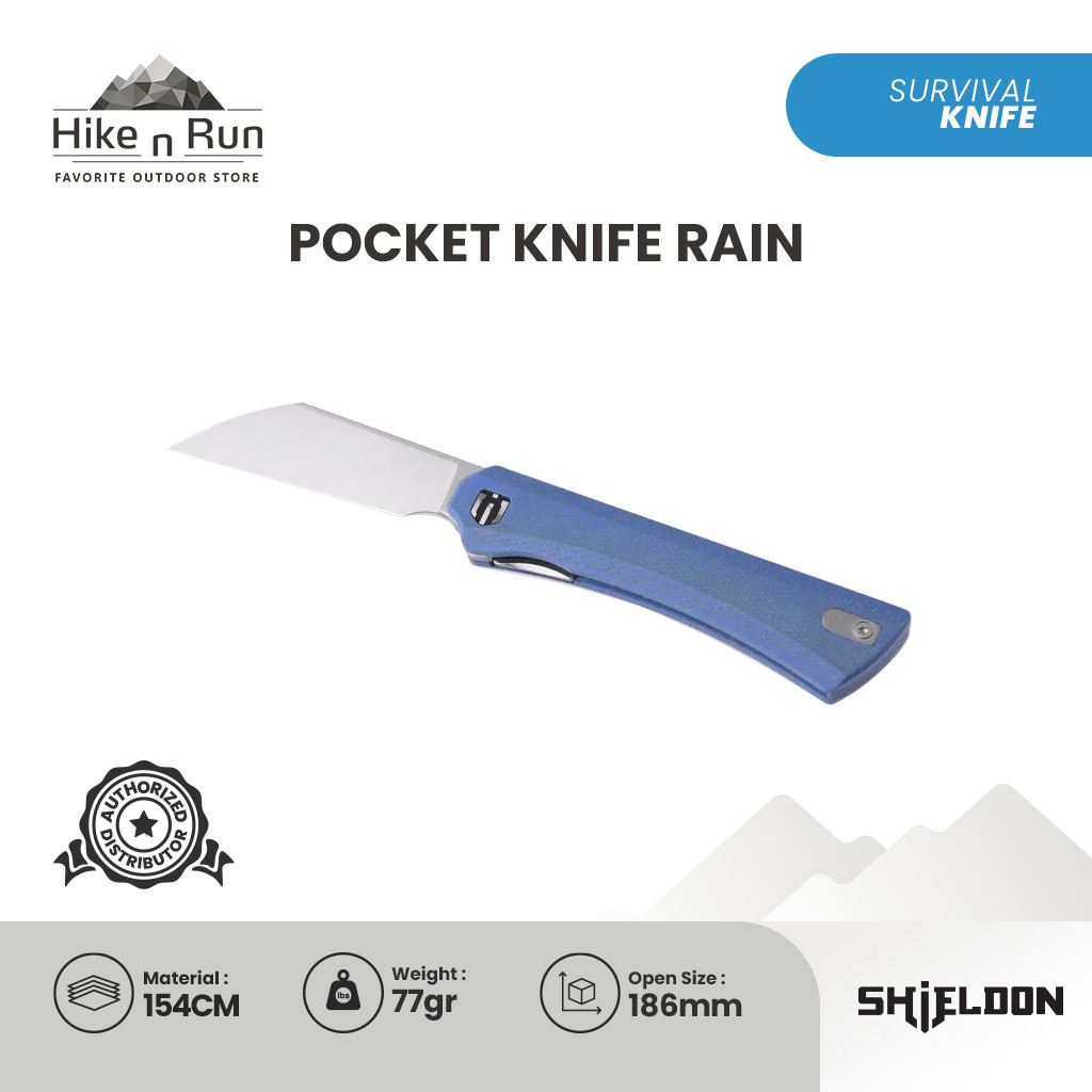 Pisau Lipat Shieldon Pocket Knife Rain MP01A