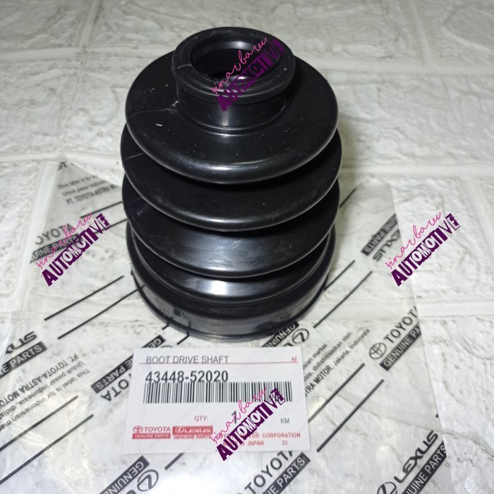 KARET BOOT DRIVE SHAFT CV JOINT DALAM VIOS LIMO GREAT SOLUNA ALTIS ORI
