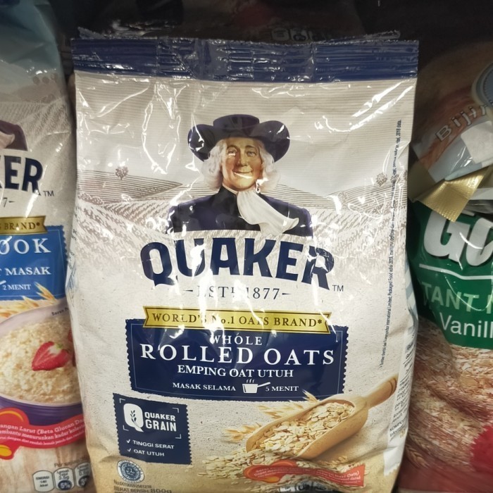 

quaker rolled oats whole cereal breakfast 800gr