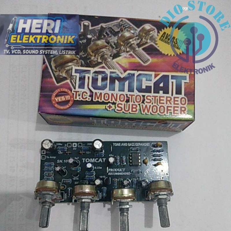 kit tone control mono tomcat