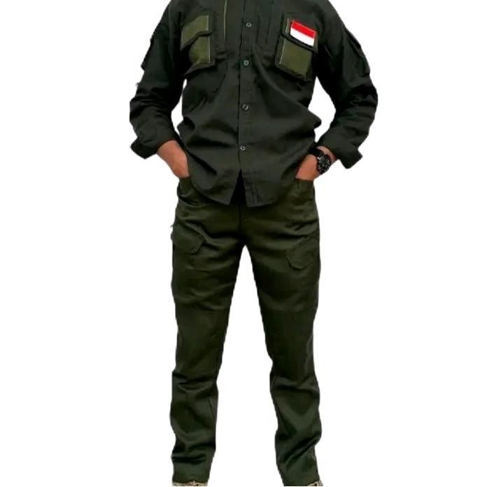 setelan kemeja 511 Dan celana blackhawk/setelan tactical/ celana Pdl/kemeja gunung/ Pria Slimfit - k