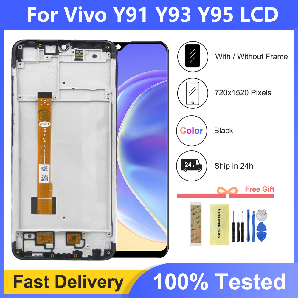 6.22'' For VIVO Y91 Y93 Y95 LCD Display Touch Screen 1816, 1817, 1820, 1811 Digitizer Assembly With 