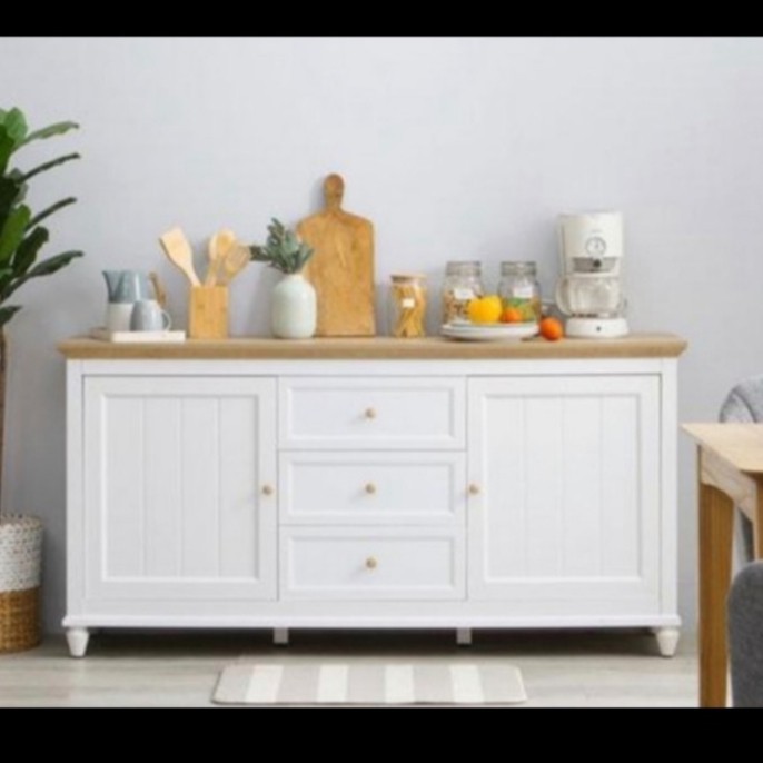 GFJ Bufet Jati Minimalis Meja tv Kabinet tv Meja Hias Minimalis