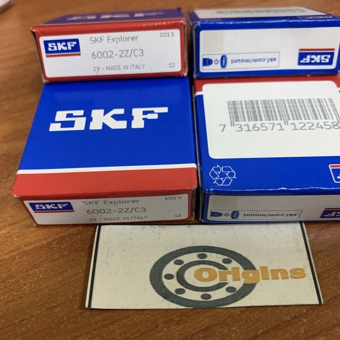 New BEARING 6002 ZZ C3 SKF ORIGINAL 6002-2Z/C3