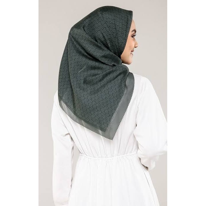 Buttonscarves The Tapis Voal Square (Update Color) - Rosewood