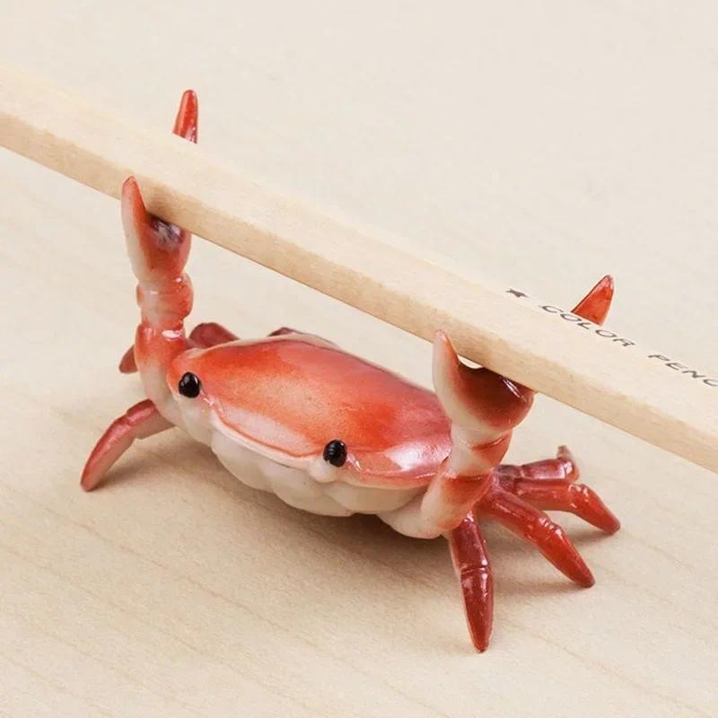 

Easy To Hold Useful Weightlifting Crab Pen Holder Bright Color Crab Pen Holder Simulation for Students