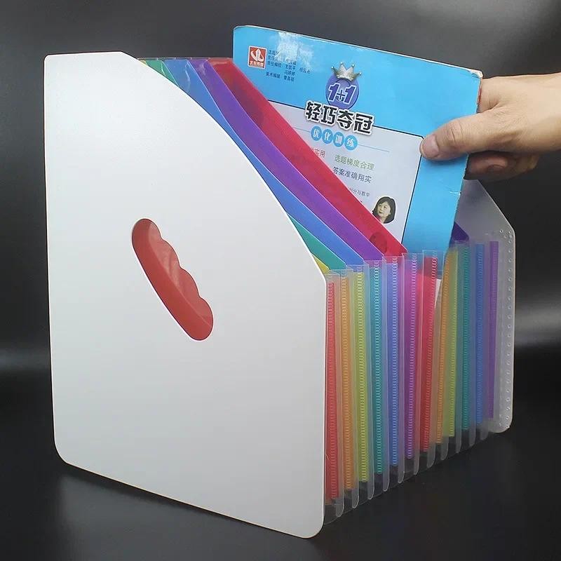 

File Folder A4 12 Layers Erectable expanding wallet Folder Document Manager Organizer School Office Supplies