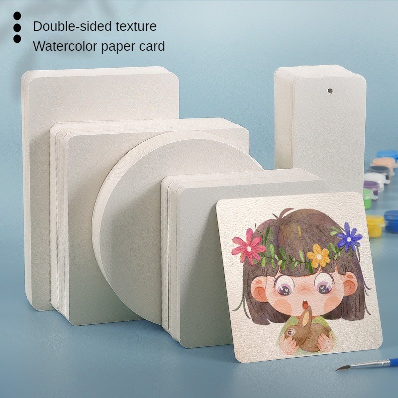 

25 sheets Square/Round watercolor Sketchbook Paper Professional Water Color Paper Postcard For Painting School Art Supplies