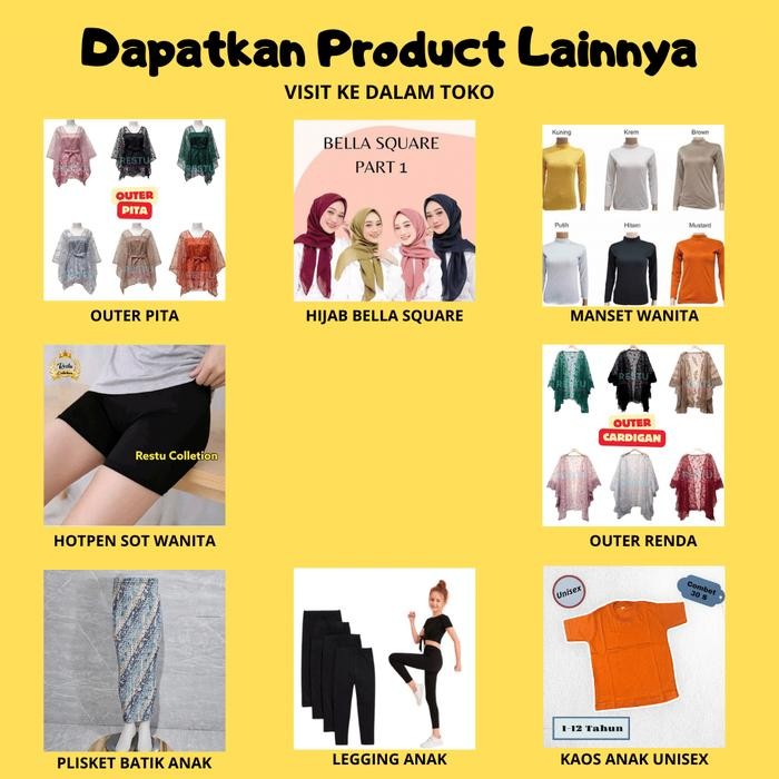 Oneset Rok Lilit Batik Motif Baru Megamendung Silver/Outer Pita hitam dan Manset Wanita Kekinian Baj