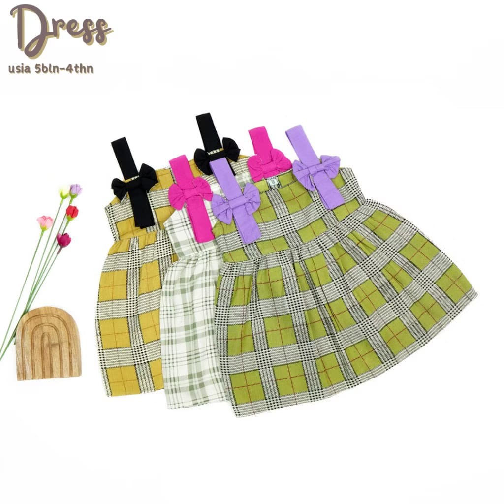 LITTLE BARI - Kelvin Kids - Dress Princess - Baju Anak Perempuan Umur 1-4 tahun