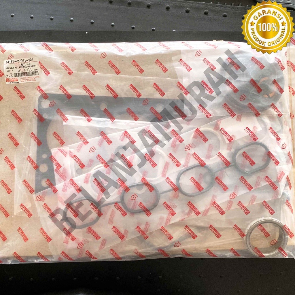 Packing Full Set Turun Mesin / Gasket Kit Engine Overhaul Avanza, Xenia 04111-BZ991-001 Daihatsu 100