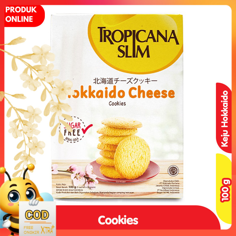 

Tropicana Slim Cookies Keju Hokkaido 100 g
