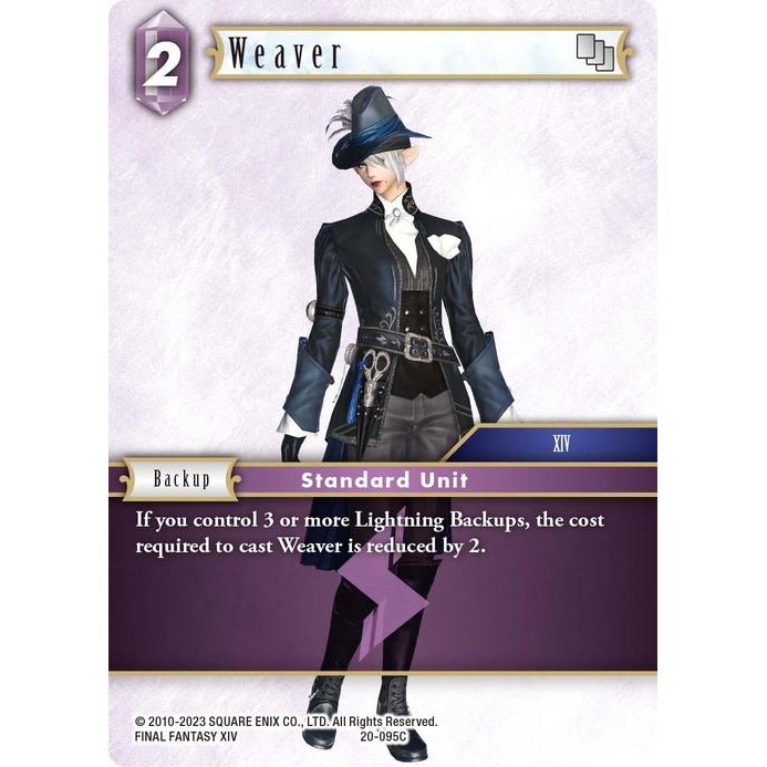 Final Fantasy TCG Weaver 20-095 C