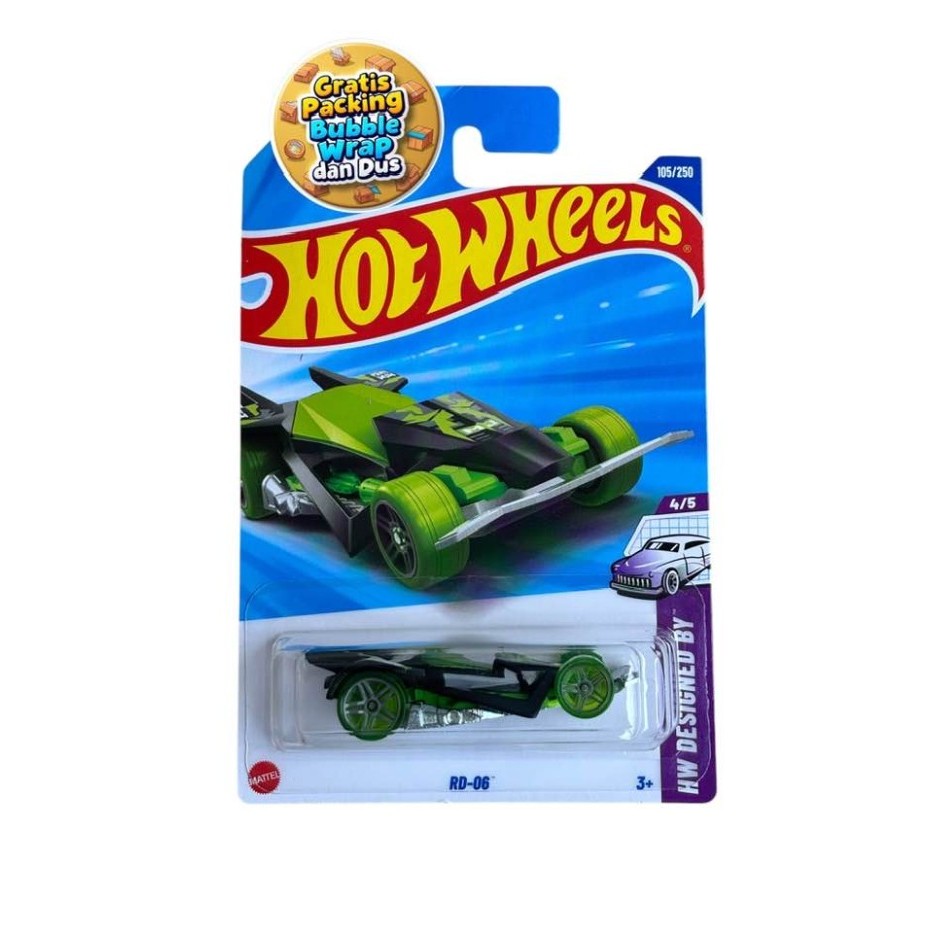 Hotwheels RD-06 Hijau Lot E 2025