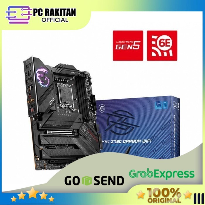 MSI Motherboard MPG Z790 CARBON WIFI II | Intel Z790 LGA 1700 DDR5 ATX