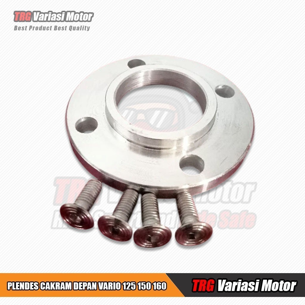 Adaptor Plendes Depan Vario 160 PNP Vario 125 150 Set Baut Cakram