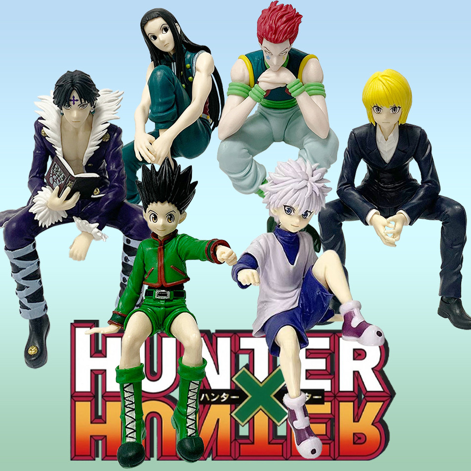 13cm Hunter x Hunter Gon Freecss Anime Figure Alluka Zoldyck Action Figure Chrollo Lucilfer/Kurapika