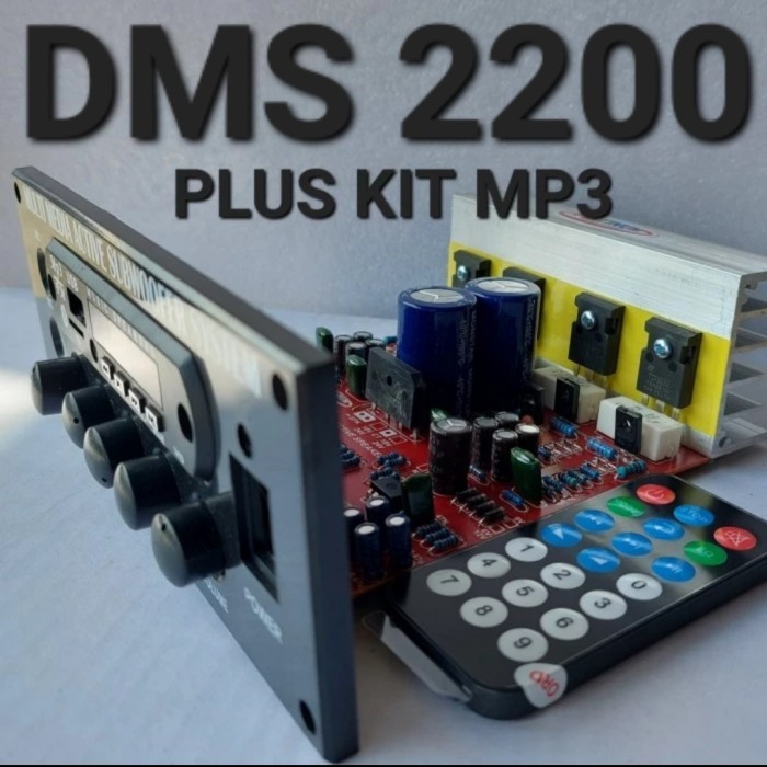 BSM DMS 2200 KIT SPEAKER AKTIVE AKTIF DMS2200 KARAOKE MIC bluetooth bt - PLUS MP3 BT